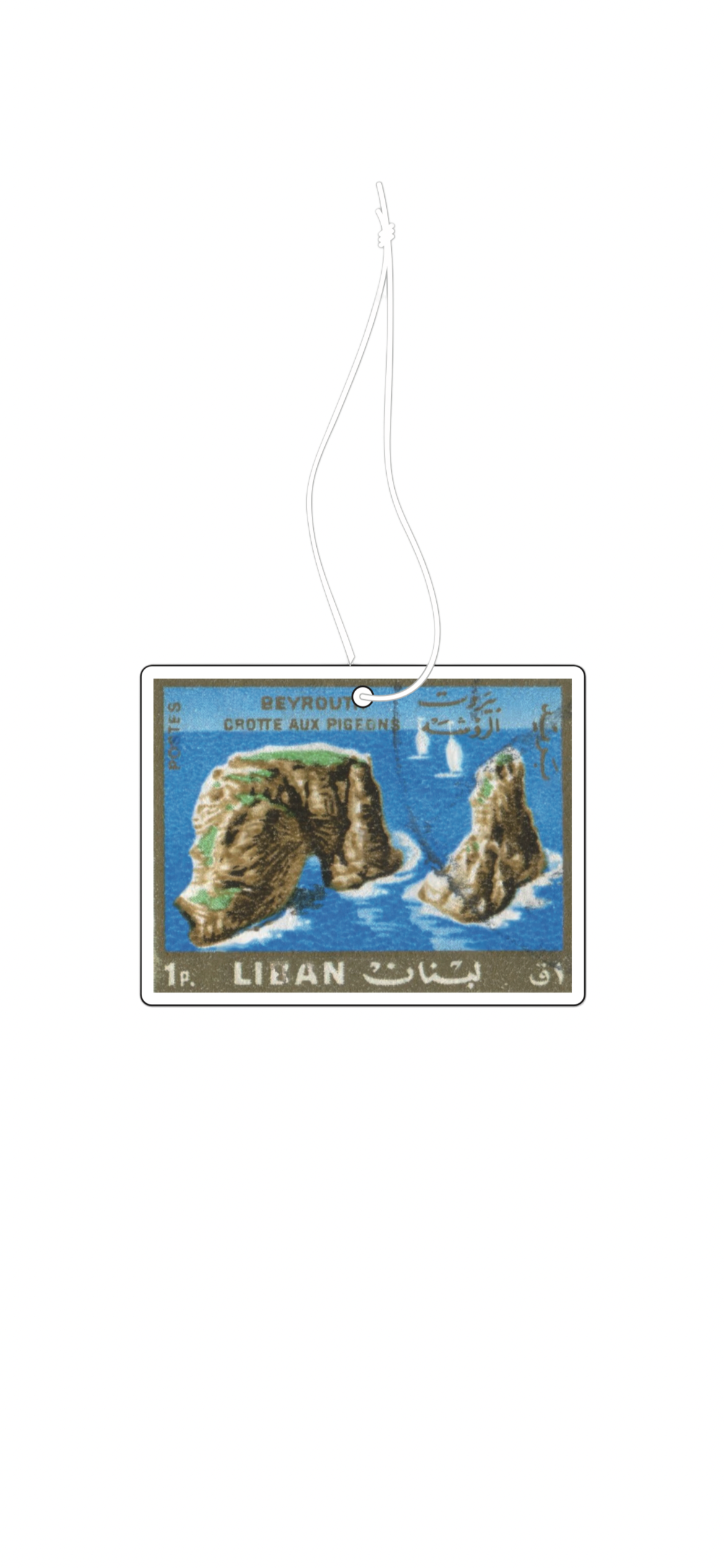 Libanon „Briefmarke“ Duftbaum | 3er Pack