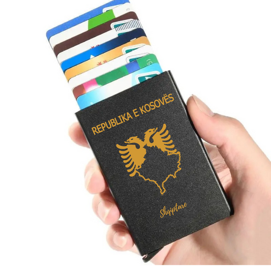 Kosovo Karten Etui